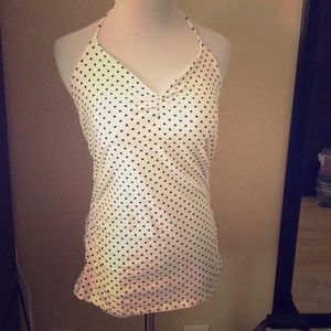 Polka dot halter